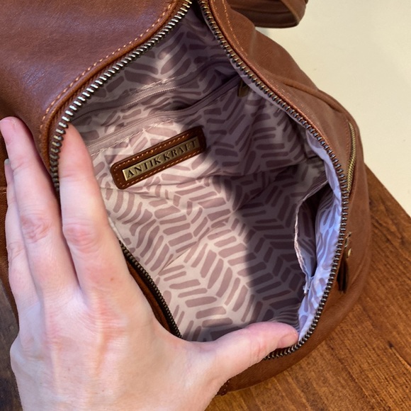 Brown backpack purse - Picture 4 of 4